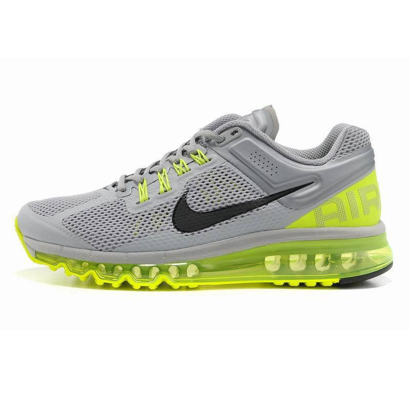 nike耐克airmax2015春夏透氣鞋男款全掌氣墊鞋跑步鞋運動鞋554886熒光