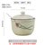 和风四季复古釉下彩厨房家用陶瓷盐罐油罐辣椒罐厨房调料盒调料罐(一朵小荷花调味罐（360ml）送小白瓷勺)