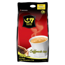 中原G7三合一速溶咖啡16g*100条 越南原装进口咖啡香气浓郁口味独特