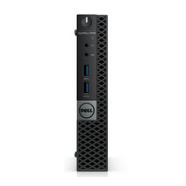 戴尔（DELL)OptiPlex 7040MFF 企业办公台式电脑主机 商用微型台式机 三年上门服务(黑 i7/8G/500G/WiFi)