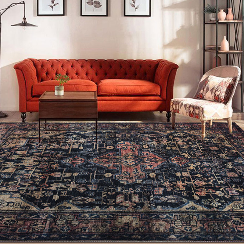 圣马可棉印花波斯地毯细棉绒经典波斯风格bs003150240cm