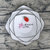 创意陶瓷盘碟套装家庭用实用耐高温中式方形盘子碟子防滑欧式酒店(小红花 8寸)