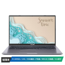 华硕（ASUS）顽石6代 顽石 15.6英寸轻薄本游戏商务办公笔记本电脑（i5-1035G1 12G 256G固态+1T机械 MX110 2G独显 win10）灰色