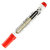 得力（deli）6811白板笔 可擦水性白板书写笔 展示板笔 大容量 黑红蓝三色(红)