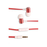 珊瑚礁 HD-320 入耳式运动耳塞 手机运动跑步耳机 耳麦线控 重低音(红色)