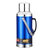 不锈钢热水瓶开水瓶外壳 暖瓶保温瓶玻璃内胆暖壶家用大容量(8磅3.2L平盖整套   蓝色)