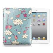 SkinAT 爱情鸟2 iPad2 WiFi/iPad3 WiFi背面保护彩贴