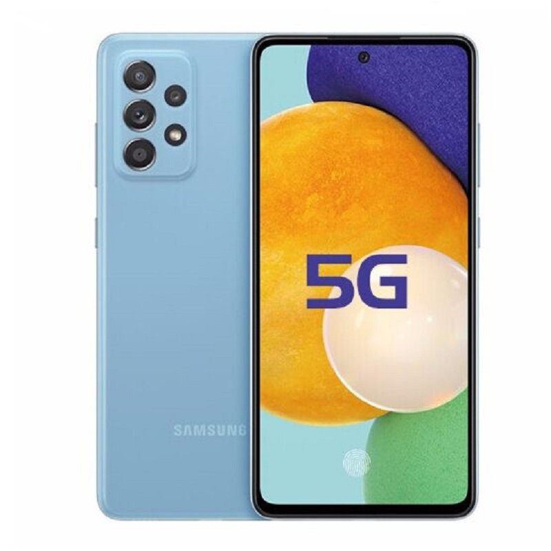 【三星手机图片】三星 a52 5g手机(氧气蓝)图片大全,高清图片时尚款式