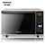 松下（Panasonic）NN-DF386M 变频微波炉烤箱一体机 一级能效 23升 变频发酵烧烤一机多用(银灰色)