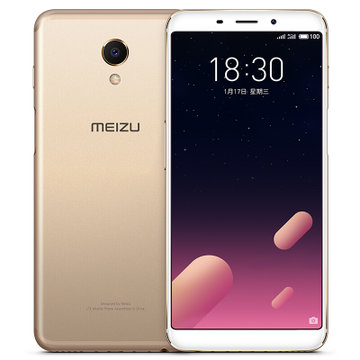 魅族（MEIZU）魅族S6 魅蓝S6 移动联通电信4G手机 双卡双待 全 面屏手机(香槟金 全网通 3GB+32GB)