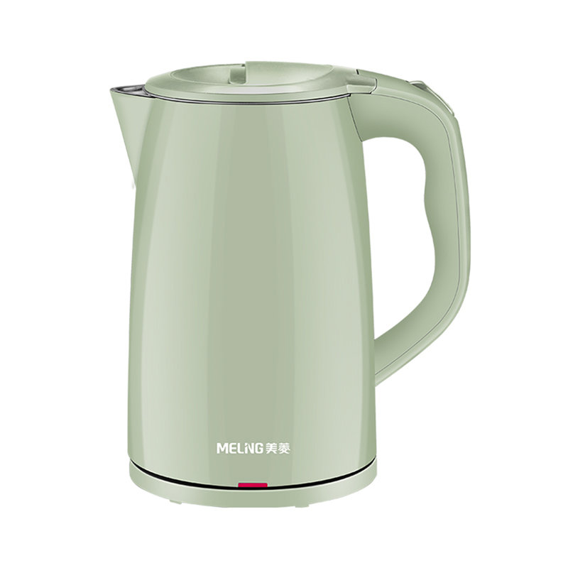 美菱电热水壶家用不锈钢一体烧水壶自动断电大容量开水壶