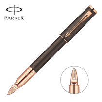 派克（PARKER）精英紫砂褐玫瑰金夹超滑笔 签字笔 商务送礼