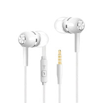入耳式耳机高音质k歌适用vivo苹果oppo手机安卓华为小米通用线控有线耳机(经典版-白色 官方标配)