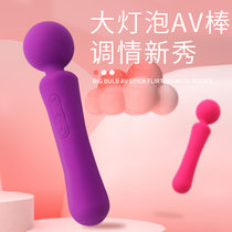 av震动棒女性情趣自慰器自尉女人用品成人自卫慰器用具(紫色)