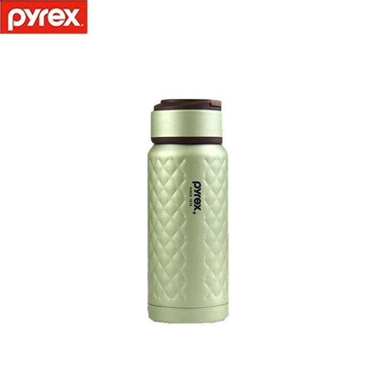 保温杯康宁pyrex真空保温杯居家商务便携水杯280360480ml默认280ml