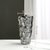 花瓶摆件客厅插花北欧创意简约轻奢家居水晶透明玻璃装饰花器qaz(25MM波西米亚烟灰)