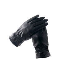 玄蜂 BD3AQ122002S2G 防寒手套 男士超纤超柔里棉手套 通用均码（单位：双）黑色(黑色 均码)
