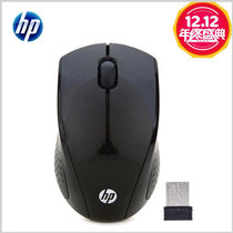 惠普(HP) X3000 无线鼠标 适用左右手鼠标 大鼠标 省电 家用办公游戏通用 三色可选(黑色)