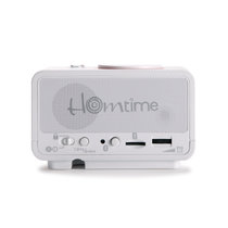 美时（homtime） Homtime美时C1pro 床头音乐 带双USB可充电接口 学生 蓝牙闹钟(黑色)