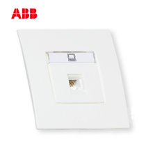 ABB由艺电脑插座AU331 86型开关插座 墙壁