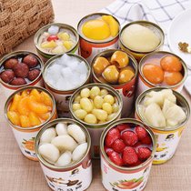 水果罐头混合装整箱砀山黄桃菠萝橘子草莓什锦杨梅椰果梨午后零食