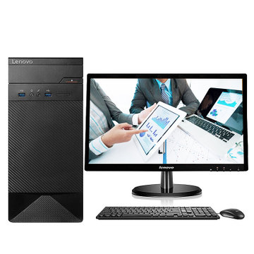 联想lenovo家悦3005台式机电脑四核e271104g500g集成无光驱215英寸ips