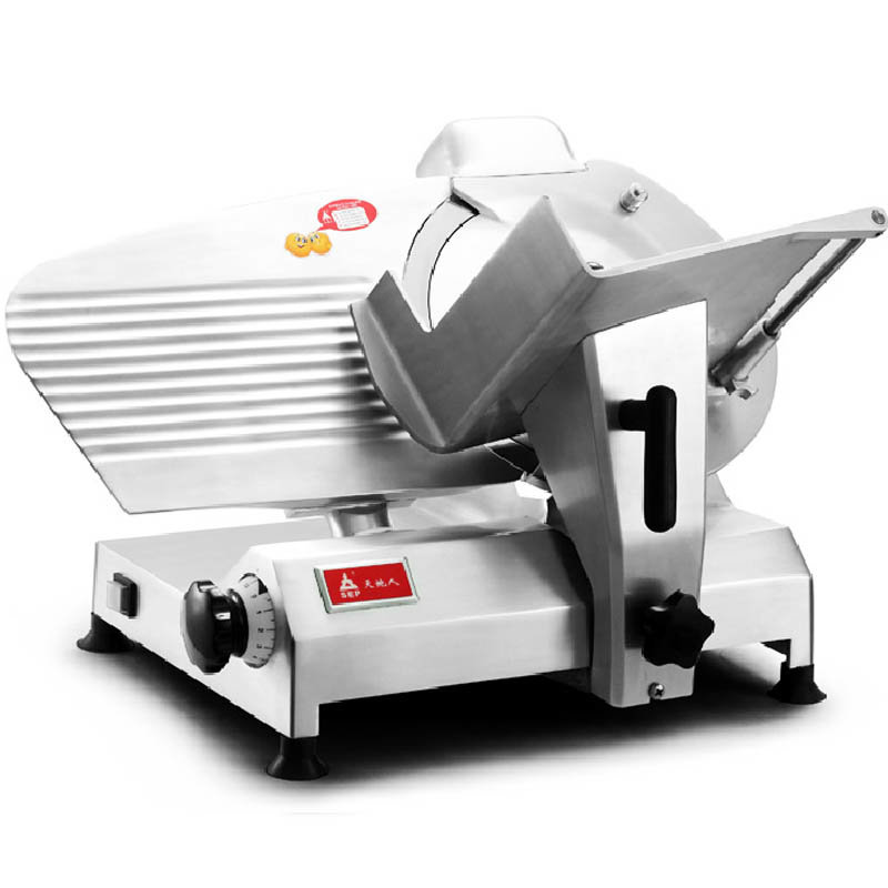 商用厨房电器天地人12寸半自动切片机ssm4000商用刨肉机羊肉切片机