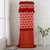 静欣家居格力美的爱立信海尔柜式空调罩防尘罩套子空调套柜机空调机罩简约现代维多利亚红款柜机罩