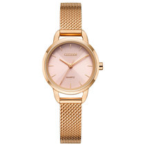 Citizen西铁城 JT系列 石英手表编织带女表EJ6120-89D(EQ3003-50X)