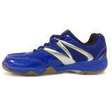 双鱼乒乓球鞋男女鞋 防滑轻质耐磨训练比赛运动鞋专业乒乓鞋(DF08蓝色 41)
