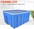 保温箱60L商用塑料送餐大号食品保温箱(蓝色)