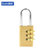 苏识 BC283 黄铜密码锁挂锁 （计价单位：个） 黄色