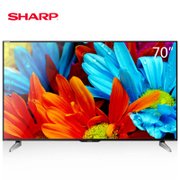 夏普(SHARP)LCD-70UF30A 70英寸 4K超高清 智能电视 日本原装X超晶面板 内置双天线WIFI