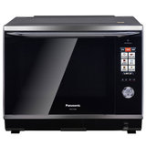 松下（Panasonic）NN-CS1000XPE 蒸汽微波炉 液晶显示蒸烘烤箱多功能一体机 黑色