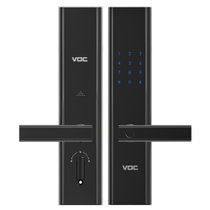 VOC 智能锁 X9L-BR 黑色 指纹密码钥匙开锁