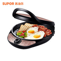 苏泊尔(SUPOR)电饼铛家用双面加热煎烤机薄饼机烙饼锅25mm深烤盘定时自动断电JD30A649