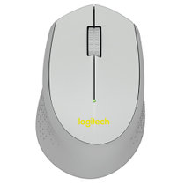 罗技(Logitech) M275 鼠标 灰色 无线鼠标 舒适曲线