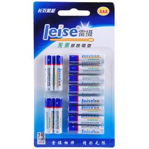 雷摄（LEISE) 7号碱性电池LSJ7AAA-12 7号AAA无汞环保碱性电池干电池12粒装【真快乐自营  品质保证】