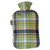 费许（FASHY）德国原装进口PVC材质苏格兰全棉彩格外套热水袋2.0Lfashy6536(绿色)