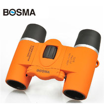 双筒望远镜 BOSMA博冠 冲浪7X18 高清望远镜望远镜 黄兰两种颜色