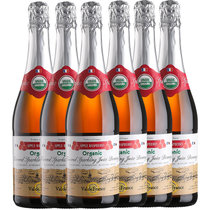 沃迪安系列无醇无酒精有机果酒 法国诺曼底 六口味气泡酒原瓶进口 750ml  树莓味(六只装)