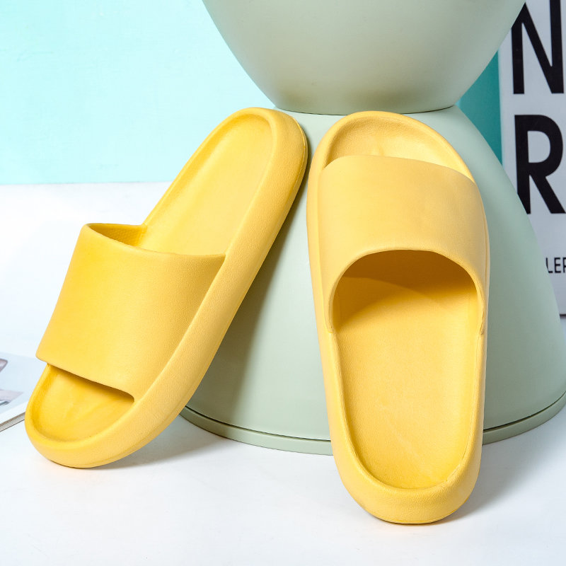 洁丽雅纯色防滑浴室凉拖鞋女士夏家居拖鞋软底防滑居家男拖鞋夏外穿