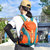 超轻双肩包女小包夏轻便旅行背包2022新款户外迷你包包时尚旅游包(橘色【15升】)
