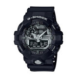 卡西欧(CASIO)手表 G-SHOCK系列多功能运动时尚男表GA-710-1A(黑色 树脂)