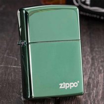 zippo打火机28129ZL绿冰标志   之宝标志款男士礼物生日礼物