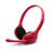 漫步者 K550 头戴式耳机耳麦 游戏耳机 电脑耳机 办公教育 学习培训 人机对话考试耳机(红色 官方标配)