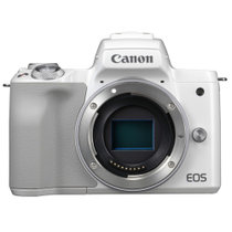 佳能(Canon)EOS M50 机身 DIGIC 8 约2410万像素 全像素双核对焦 旋转触控LCD 可静音拍摄 白色