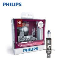 飞利浦 (Philips) 汽车灯泡 夜劲光H1 H4 H7远近光汽车大灯(H1夜劲光+增亮130%)