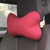 万年骆驼竹炭记忆枕汽车头枕护颈枕车用安全头枕骨头颈枕靠枕(红色)
