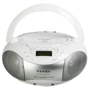 熊猫（panda）CD-208 便携式CD播放机 兼容CD/CD-RW/MP3碟片播放 卡式磁带录放音 调频调幅两波段收音机